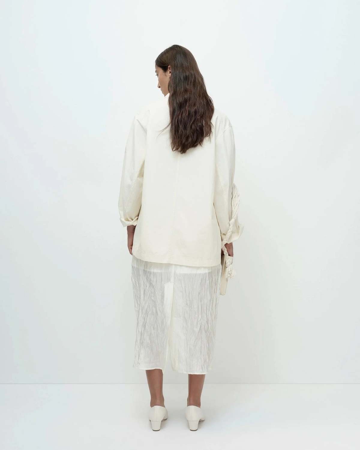 Mijeong Park Linen Work Jacket - Image 6 of 6