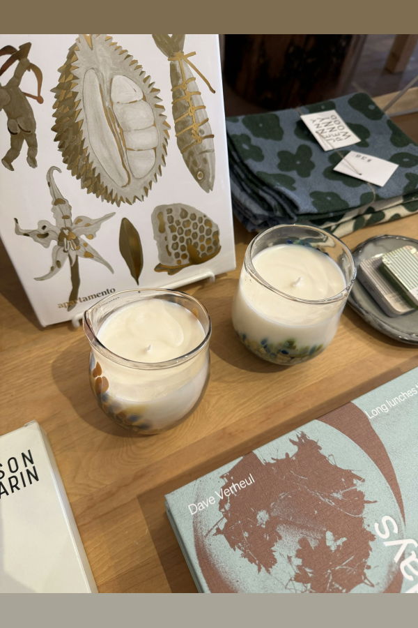 Glassisum Designs Candles in Hand-Blown Glasses