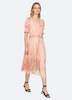 Sea NY Ethel Midi Dress - Rose - Thumbnail 1