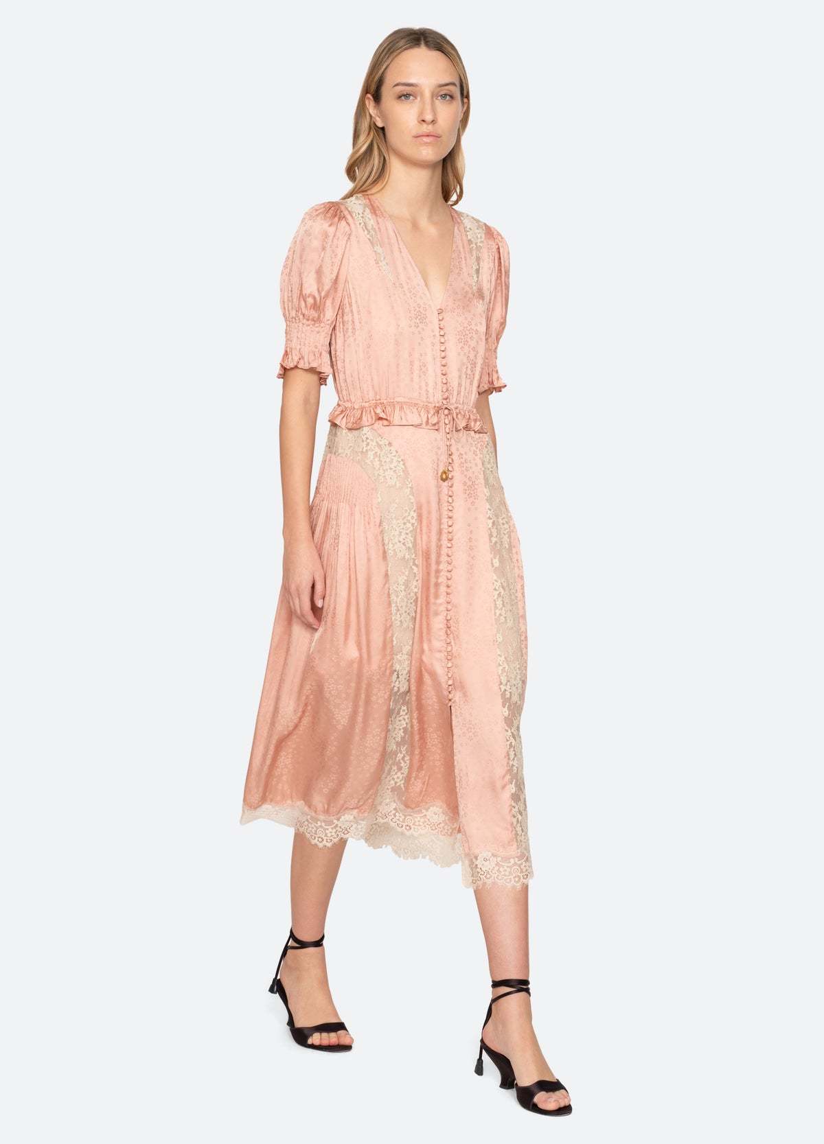 Sea NY Ethel Midi Dress - Rose - Image 1 of 1