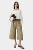Cordera Cotton Capri Pants - Camel - Thumbnail 1