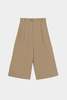 Cordera Cotton Capri Pants - Camel - Thumbnail 4