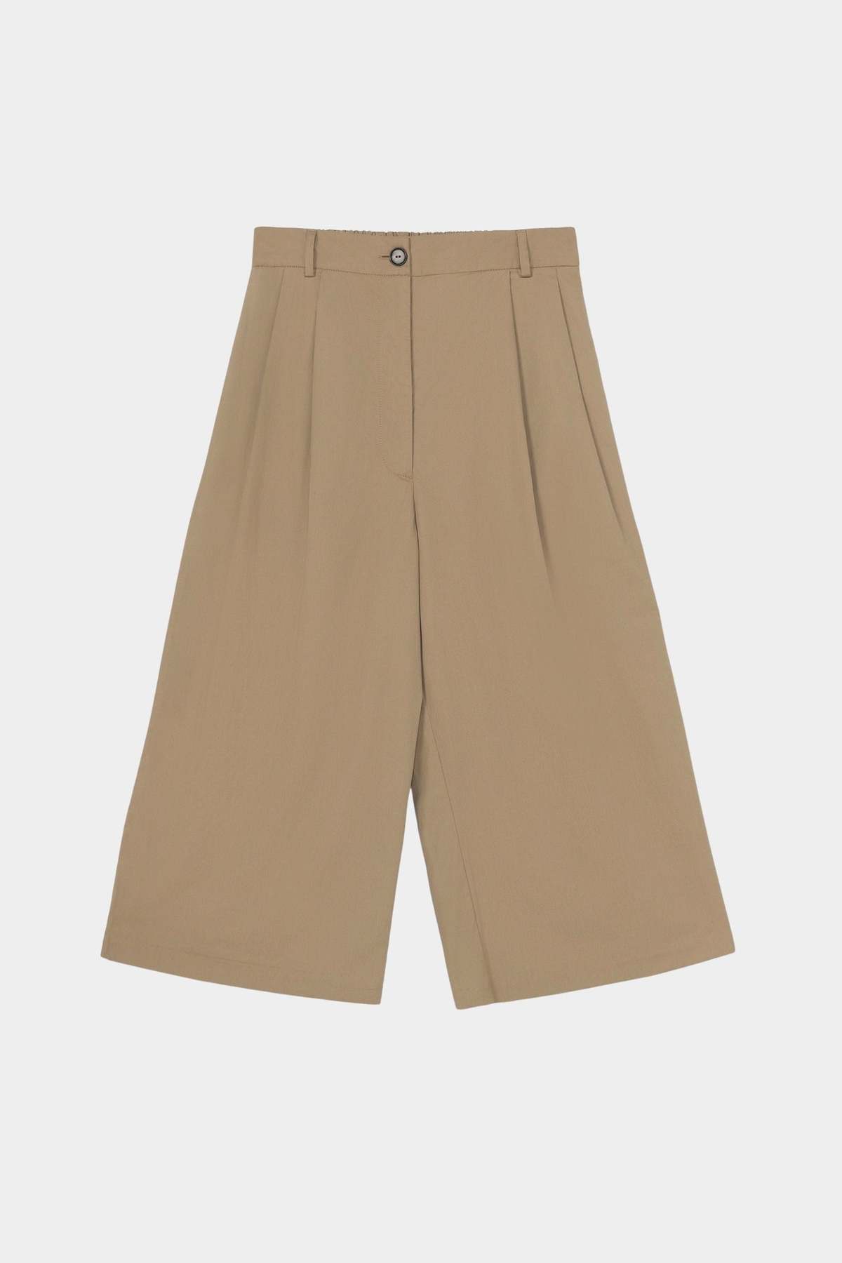 Cordera Cotton Capri Pants - Camel - Image 4 of 4