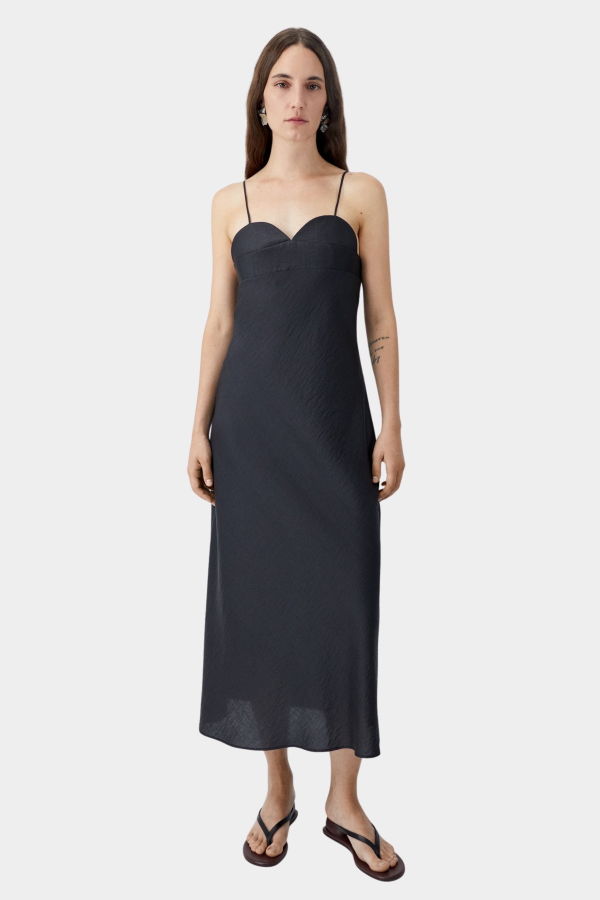 Cordera Heart Shaped Dress - Espresso