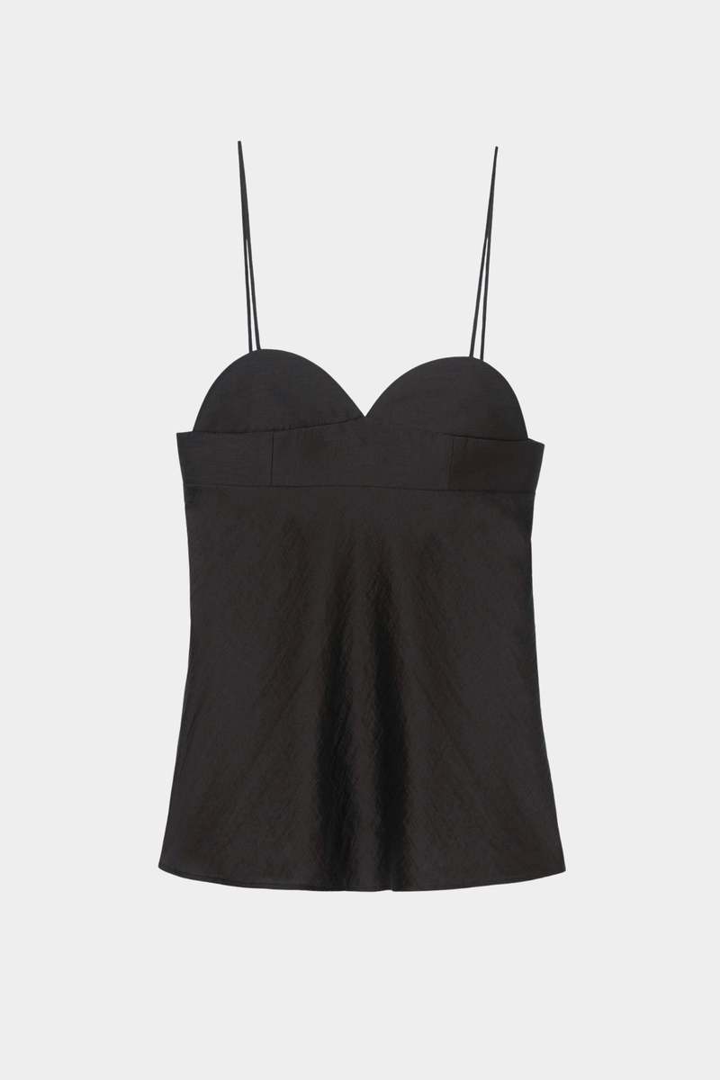 Cordera Heart Shaped Top - Espresso