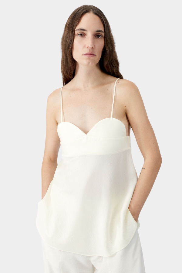 Cordera Heart Shaped Top - Marfil