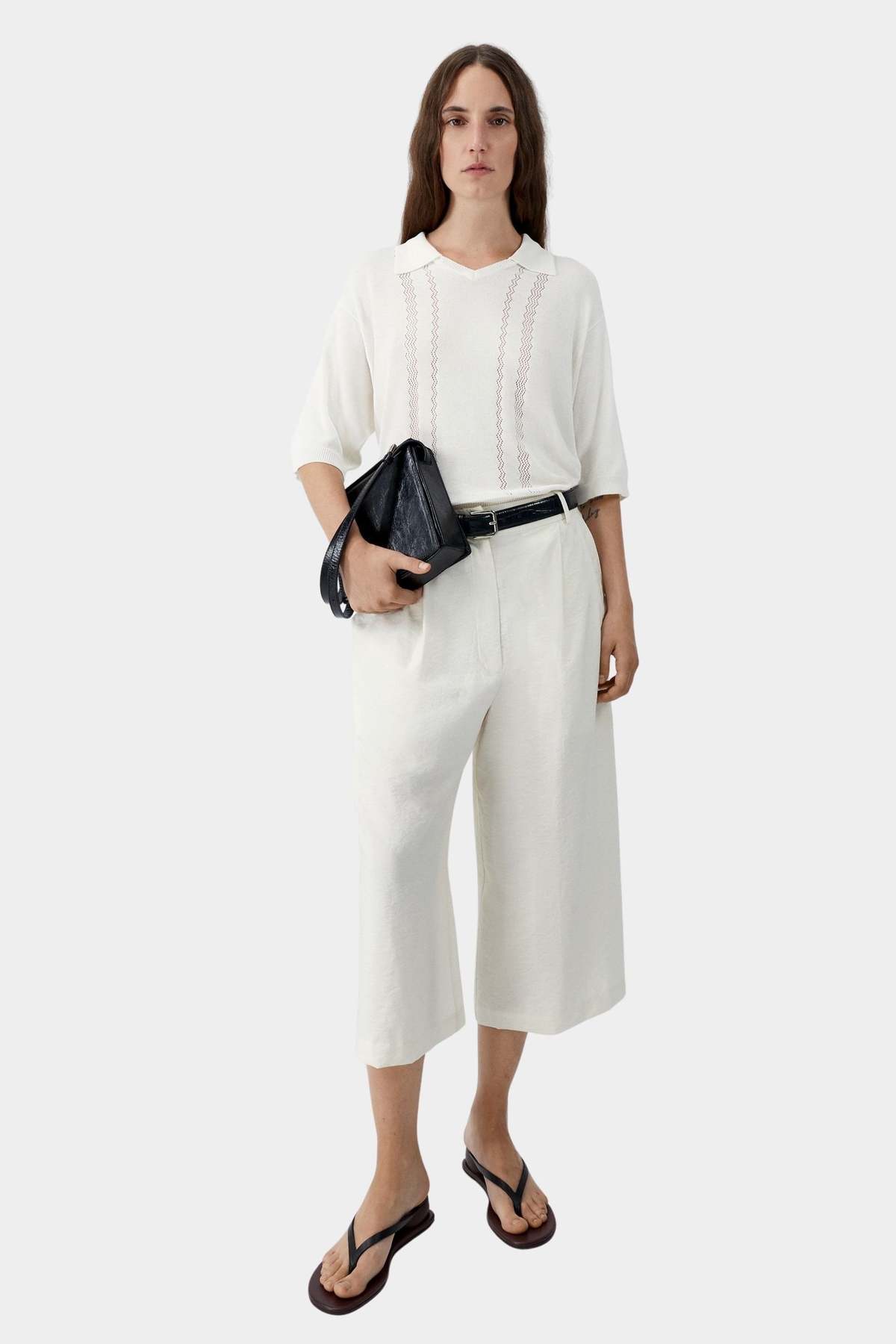 Cordera Lace Polo - Garza - Image 2 of 4