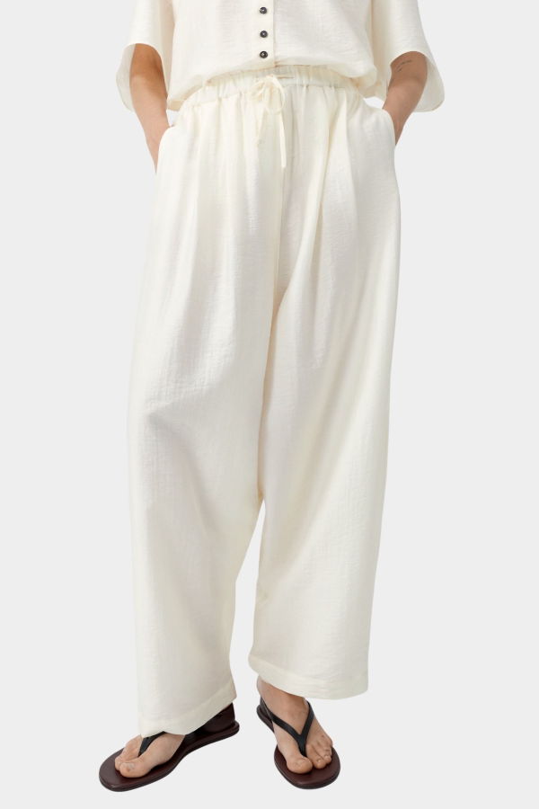 Cordera Maxi Pants - Marfil