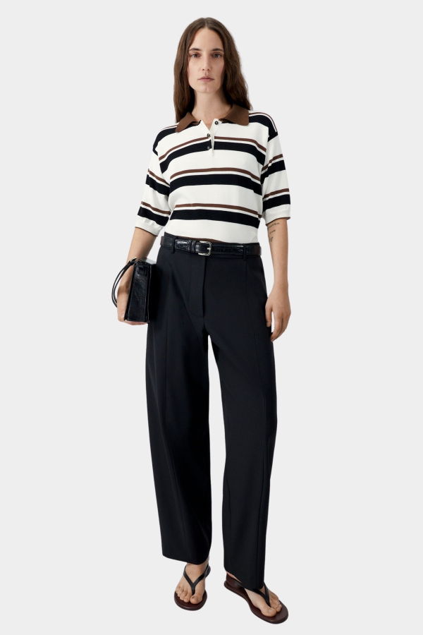 Cordera Organic Cotton Striped Polo