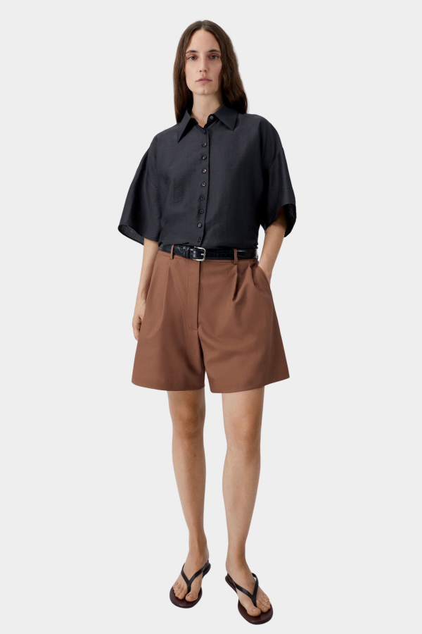 Cordera Short Sleeve Shirt - Espresso