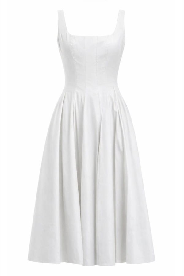 Staud Wells Dress - White