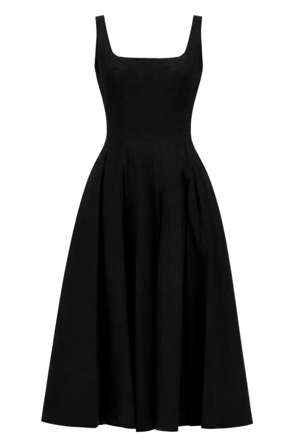 Staud Ellison Dress - Black