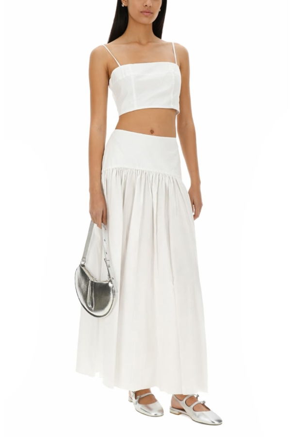 Staud Procida Skirt - White