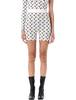 MARINE SERRE Recycled Moon Shorts - White Black Moon - Thumbnail 1