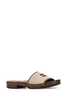 MIU MIU Two-Tone Canvas Clogs - Naturale Brandy - Thumbnail 2