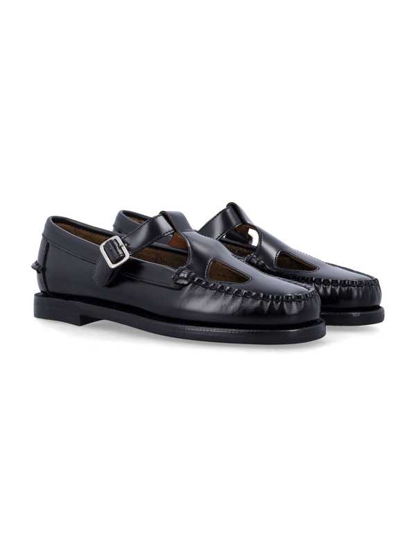 Sebago Angelina Tale Moccasins - Black