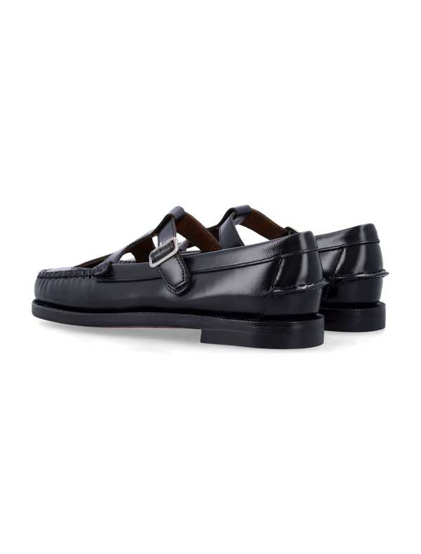 Sebago Angelina Tale Moccasins - Black