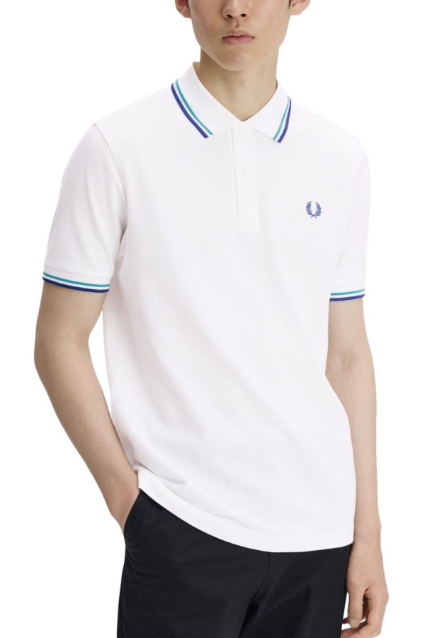 Fred Perry Polo Con Logo Polo Shirt - White