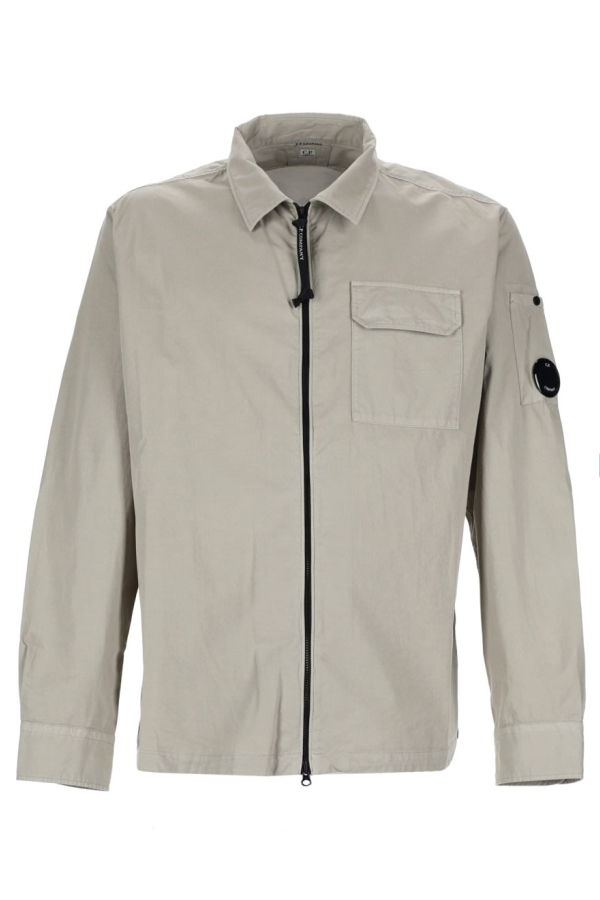 C.P. Company Overshirt Con Zip - Gray
