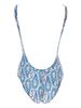 Etro Floral Paisley Print One-Piece Swimsuit - Blue - Thumbnail 2