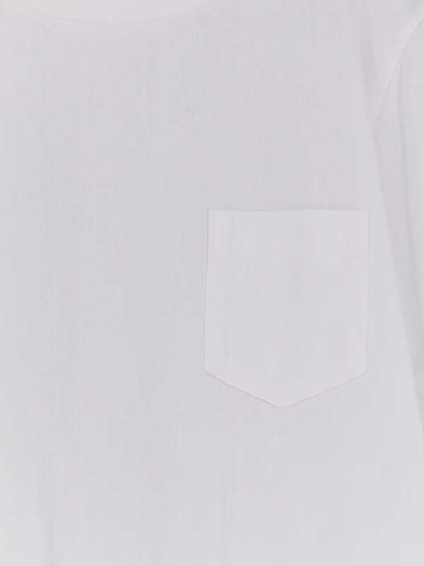 sacai Cotton and Polyester T-Shirt - White