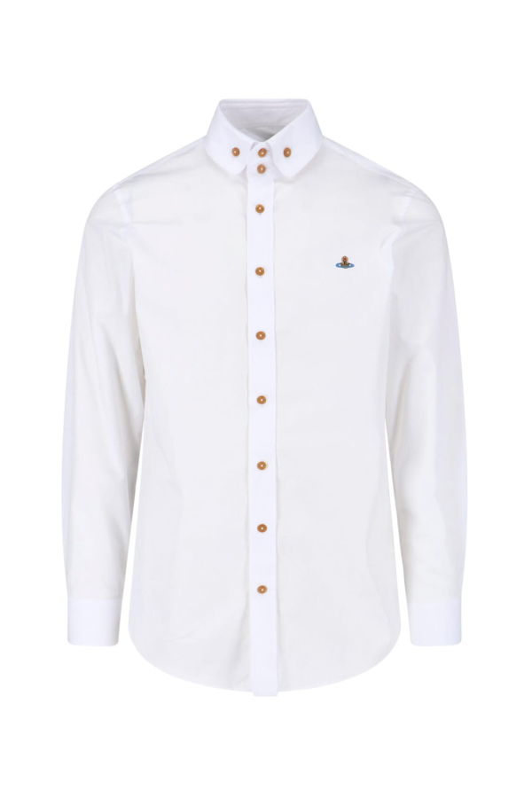 Vivienne Westwood Two Button Krall Shirt - White