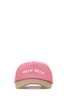MIU MIU Two-Tone Cotton Baseball Cap - Begoniacorda - Thumbnail 1