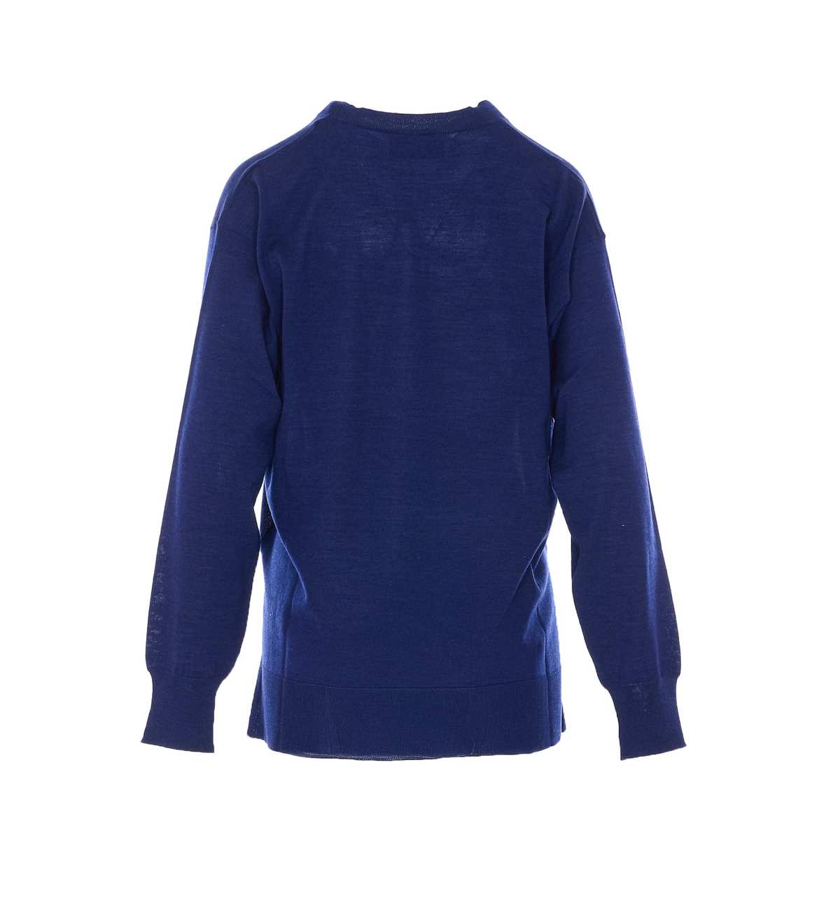 Ami Alexandre Mattiussi Ami De Coeur Sweater - Blue - Image 2 of 4