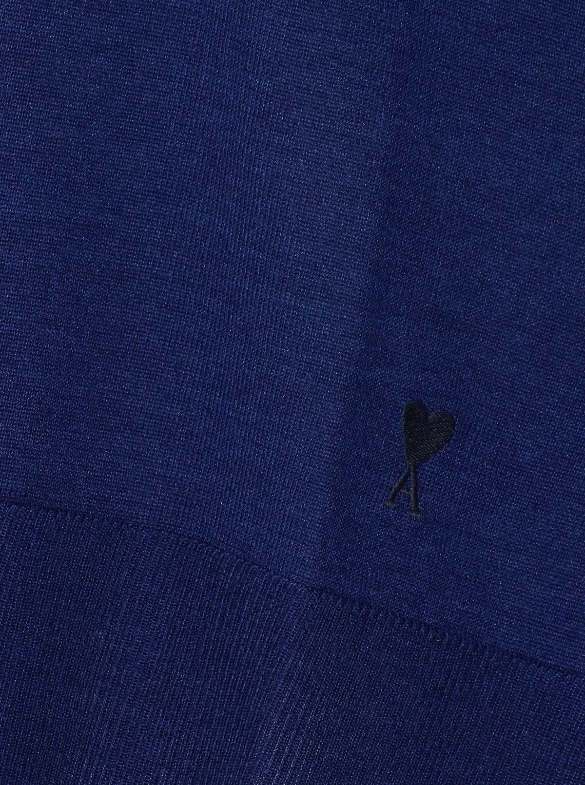 Ami Alexandre Mattiussi Ami De Coeur Sweater - Blue - Image 3 of 4