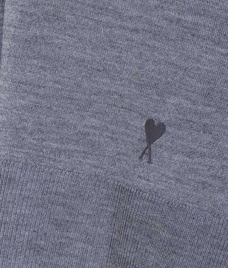 Ami Alexandre Mattiussi Ami De Coeur Sweater - Gray