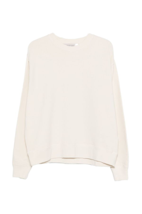 Golden Goose Cotton Crewneck Sweatshirt - White