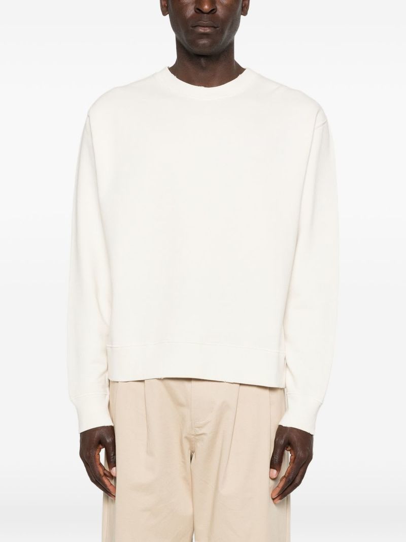 Golden Goose Cotton Crewneck Sweatshirt - White