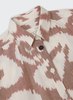 Kardo June Ikat Dress - Brick - Thumbnail 5