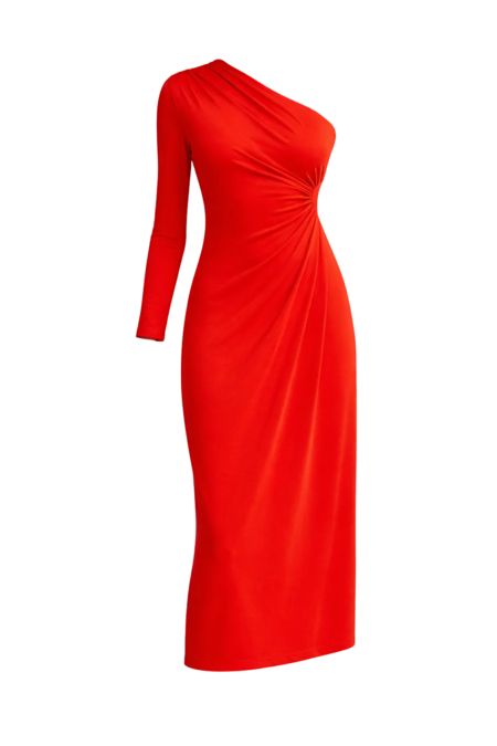 knee length dresses for ladies Acler Cranhurst Dress in Peach Parfait  Coco & Lola