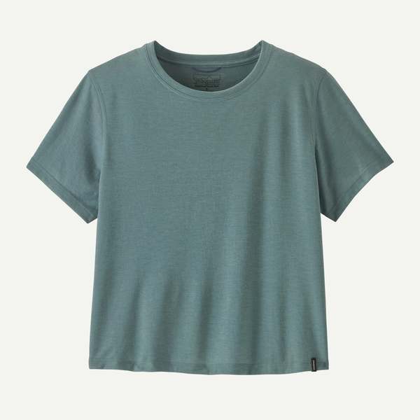 Patagonia Capilene Cool Trail Cropped Shirt - Blue Sage Patagonia Capilene Cool Trail Cropped Shirt - Blue Sage