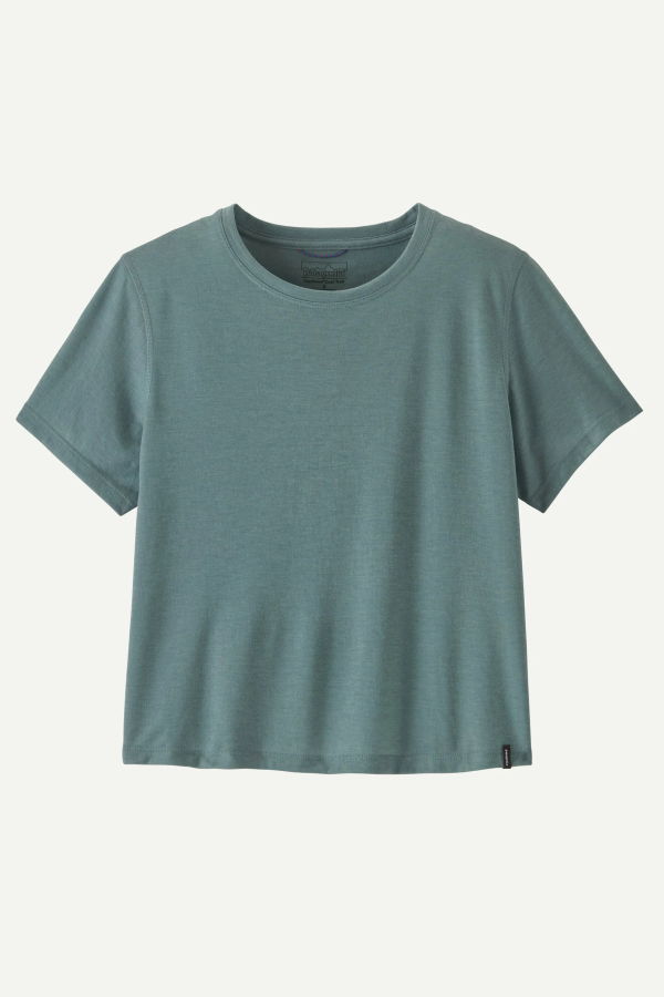 Patagonia Capilene Cool Trail Cropped Shirt - Blue Sage