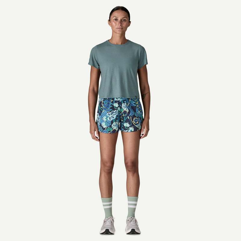 Patagonia Capilene Cool Trail Cropped Shirt - Blue Sage