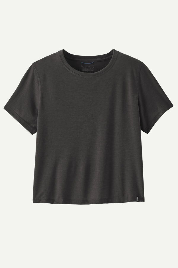 Patagonia Capilene Cool Trail Cropped Shirt - Ink Black