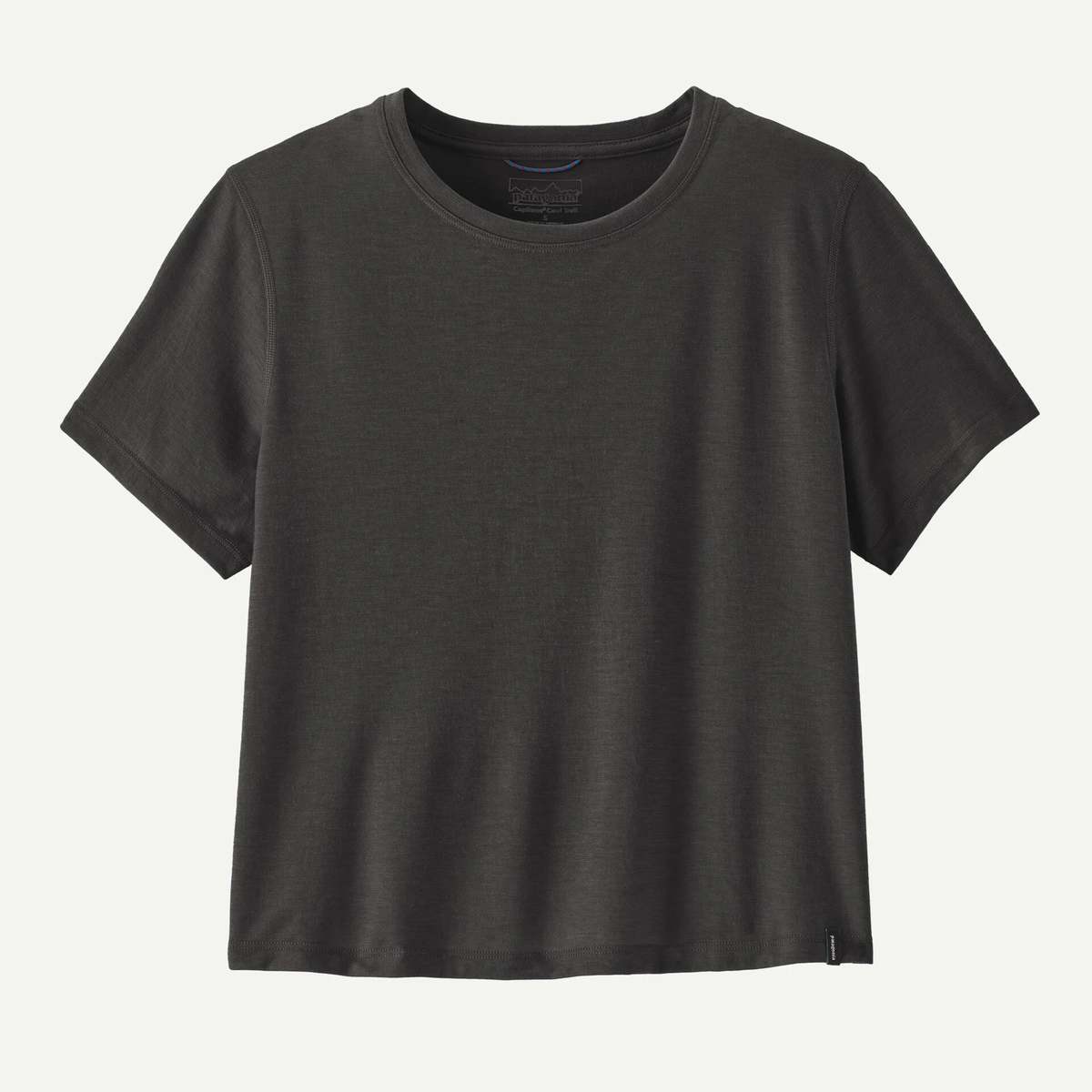 Patagonia Capilene Cool Trail Cropped Shirt - Ink Black - Image 1 of 3