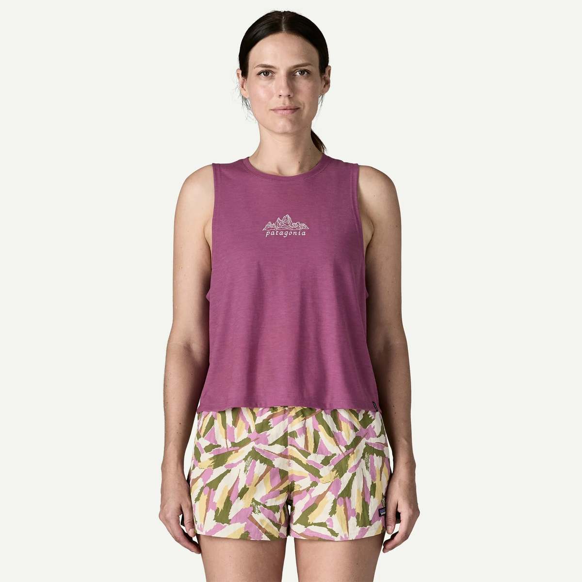 Patagonia Capilene Cool Trail Cropped Tank - Image 2 of 4