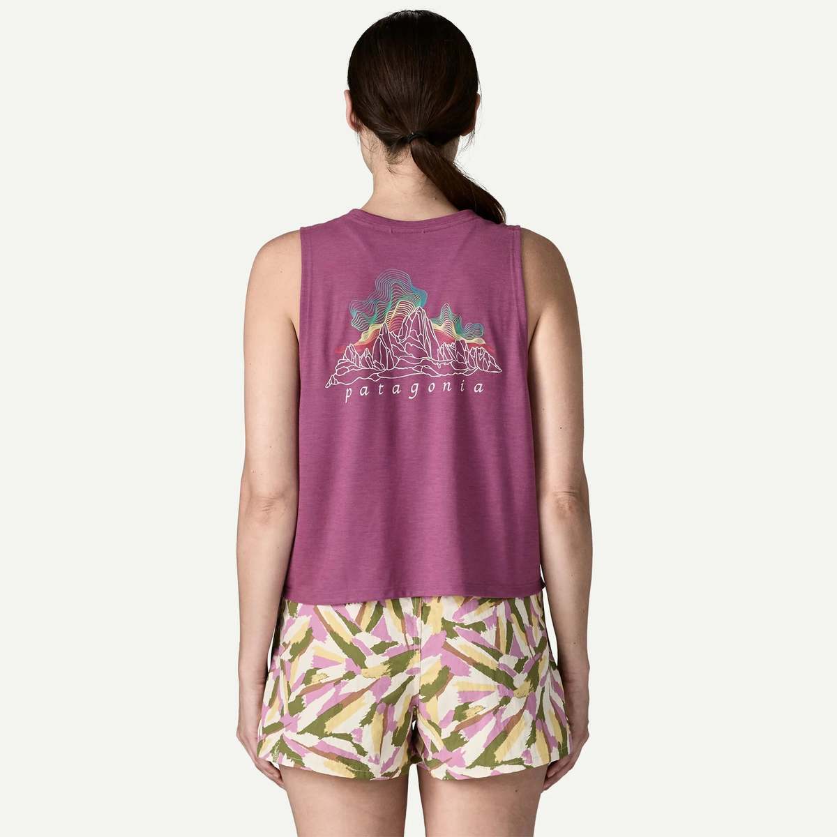 Patagonia Capilene Cool Trail Cropped Tank - Image 3 of 4