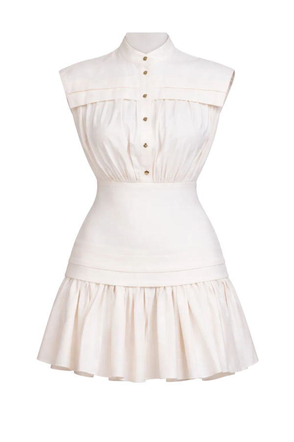 Acler Vernon Dress - Misty Pink