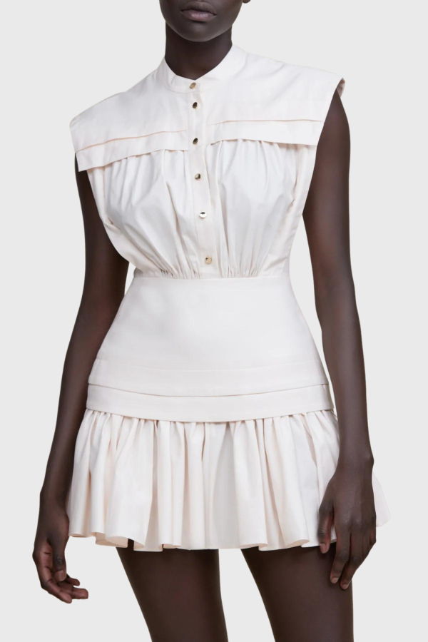 Acler Vernon Dress - Misty Pink