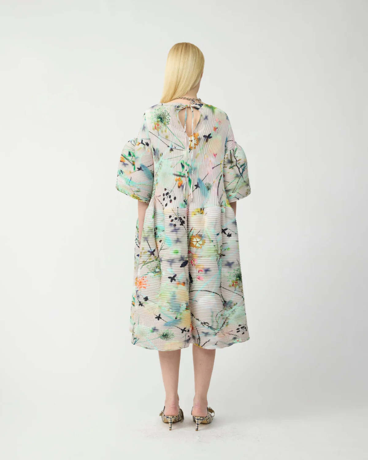 Julia Heuer Thekla Handpleated Dress - Image 4 of 7