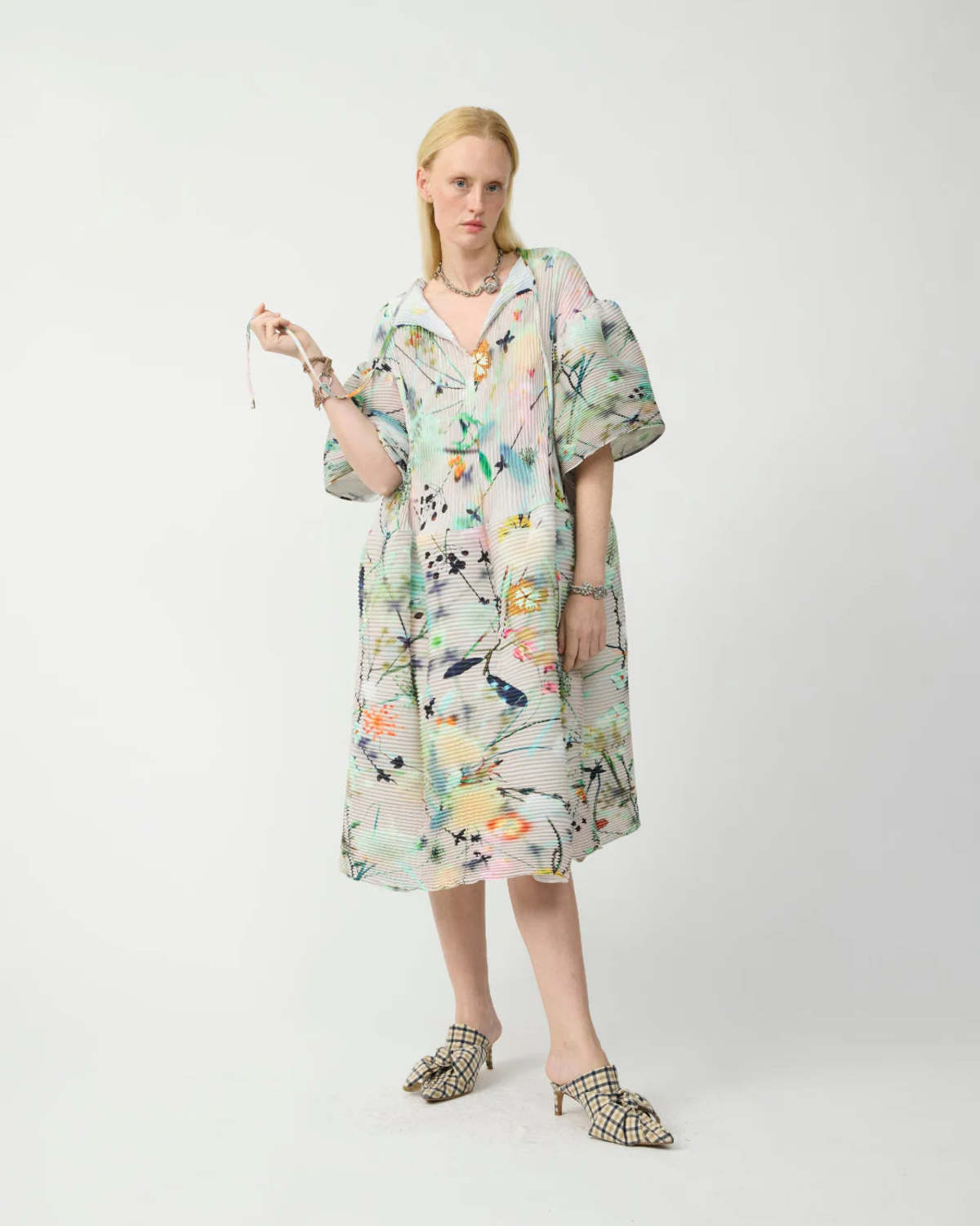 Julia Heuer Thekla Handpleated Dress - Image 7 of 7