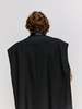 MM6 Maison Margiela Oversized Sleeveless Tuxedo Jacket - Thumbnail 4