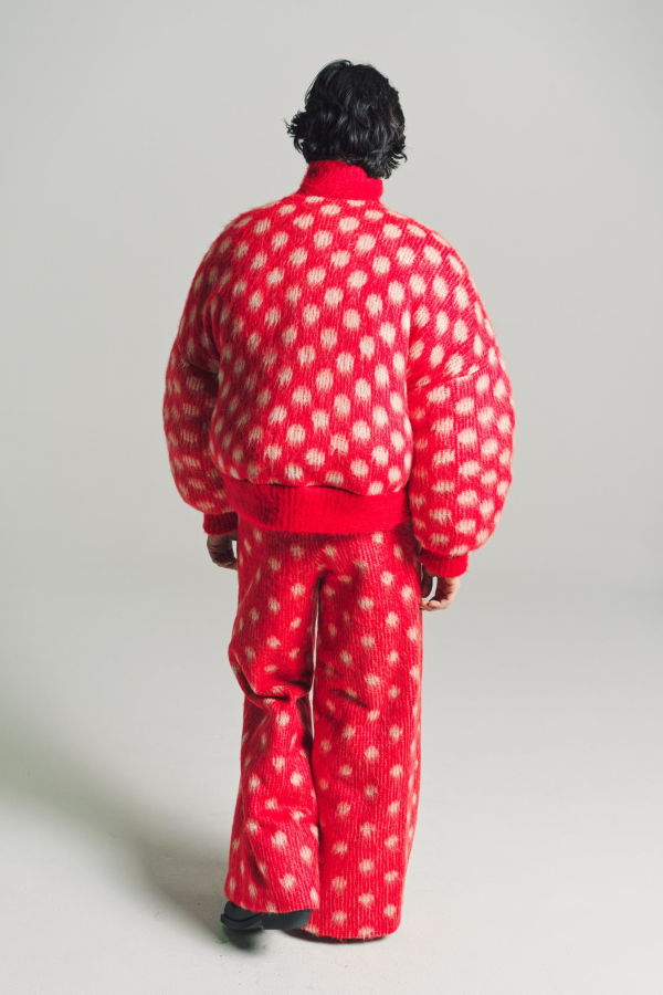 Marni Polka Dot Mohair Puffy Jumper