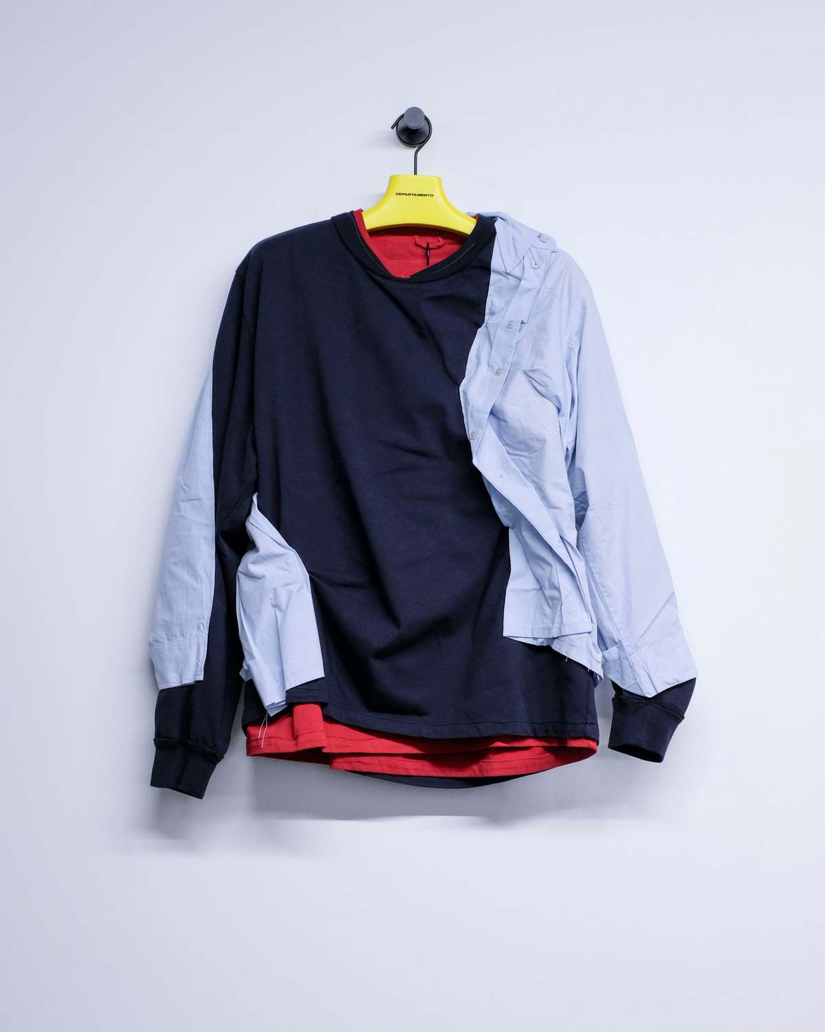 Camiel Fortgens Research Cotton Shirt Sweater - Image 1 of 2