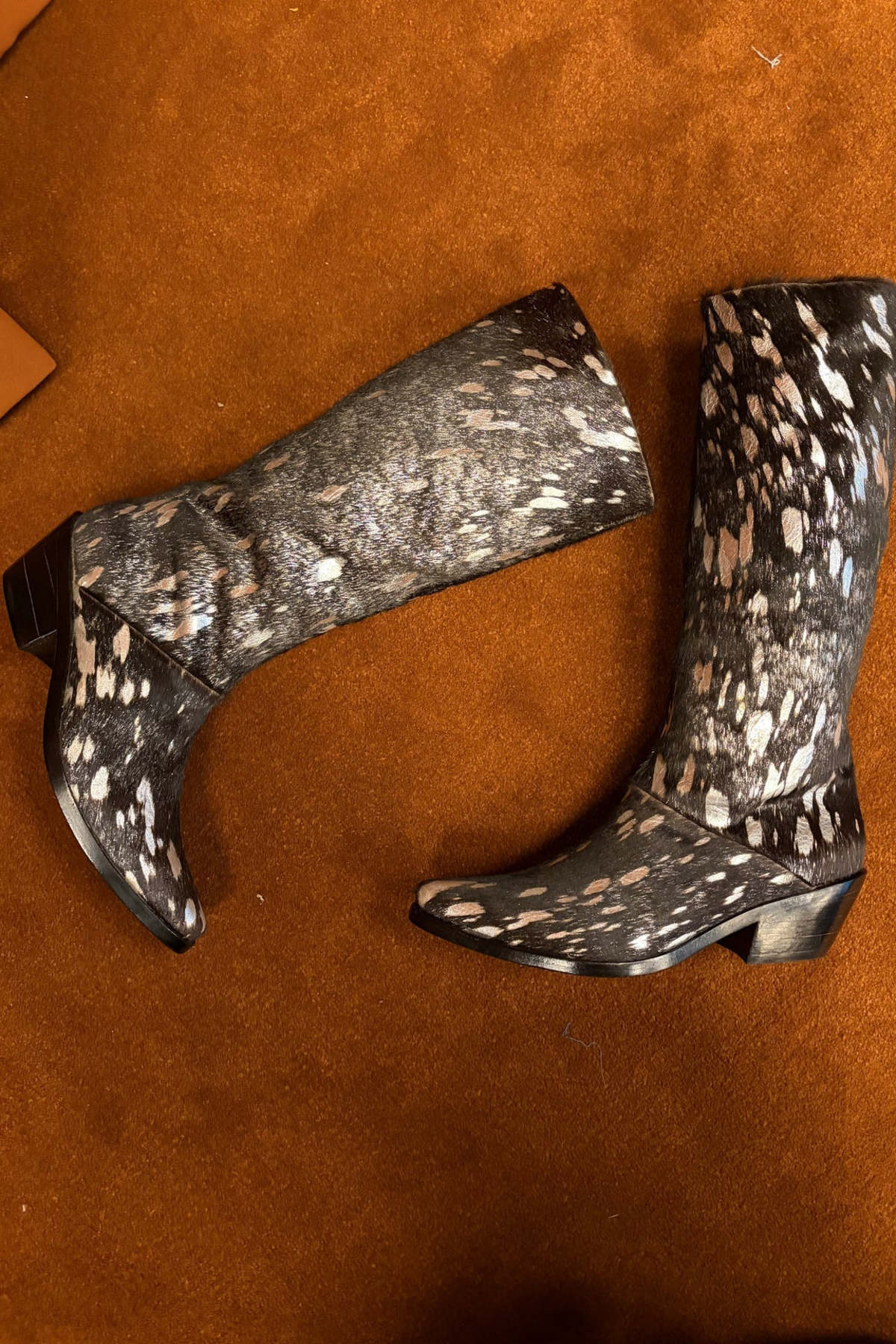 et Tigre Jackie Tall Metallic Ponyhair Boot - Image 5 of 5
