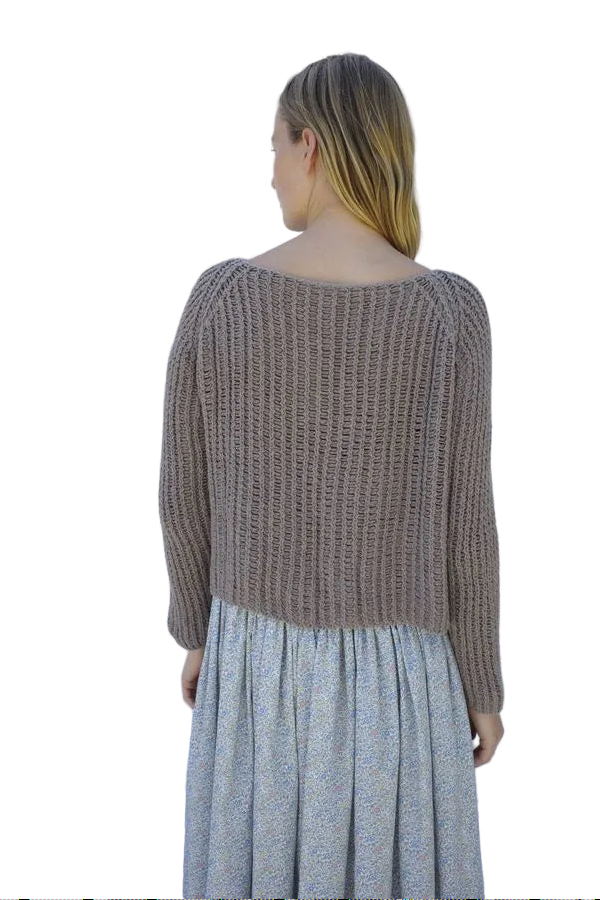 Emma Rothkopf Cleo Cardigan - Stone